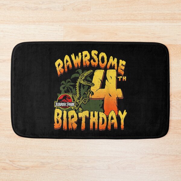Item preview, Rawrsome 4th Birthday designed and sold by TarynAbbott.
