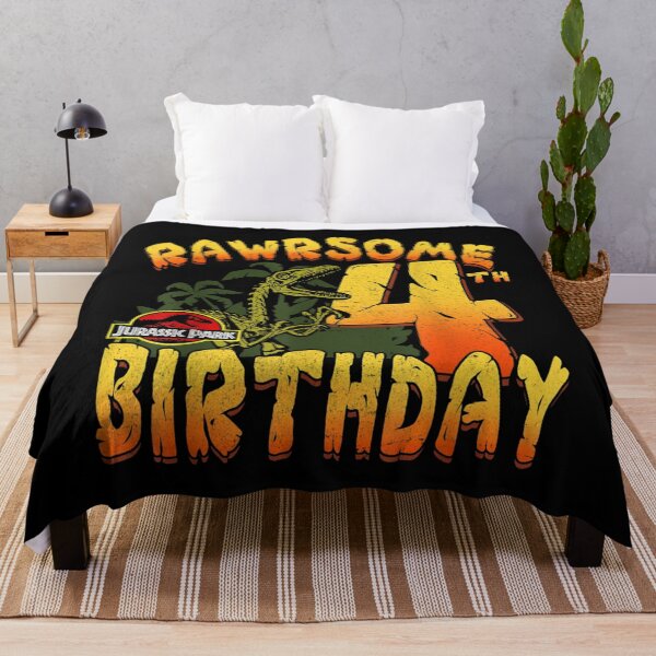 Item preview, Rawrsome 4th Birthday designed and sold by TarynAbbott.