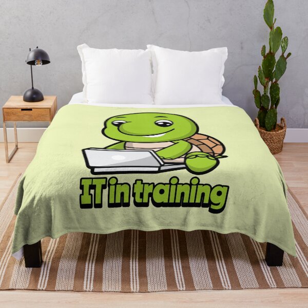 Item preview, Cute Turtle IT Tech Support Funny Educational Design designed and sold by InspiredForever.