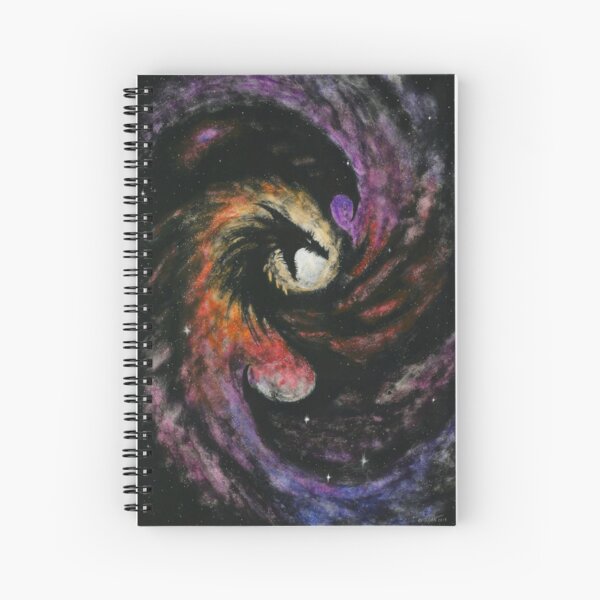 Dragon Galaxy Spiral Notebook