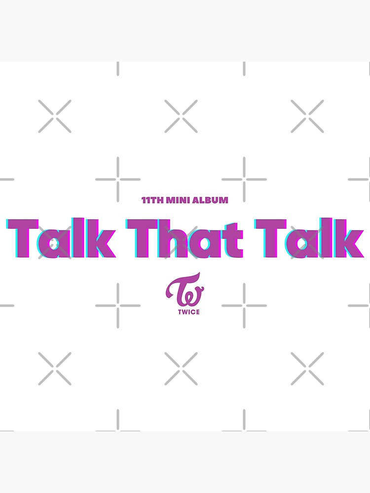 Disover TWICE Talk That Talk Premium Matte Vertical Poster