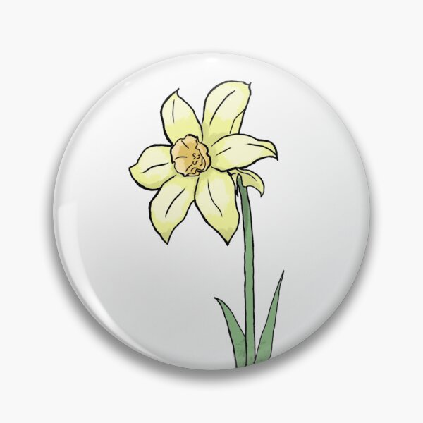 Item preview, Yellow Daffodil Birthday Month Flower  designed and sold by Digi Artworks Store.