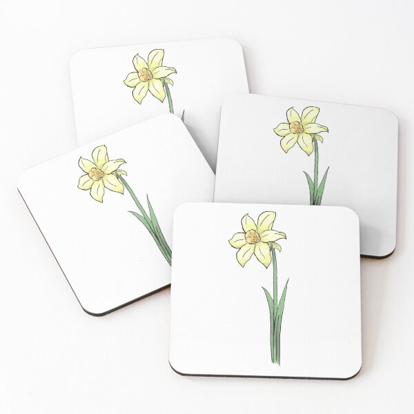 Item preview, Yellow Daffodil Birthday Month Flower  designed and sold by Digi Artworks Store.