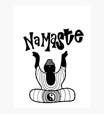 "Namaste" Buddha Photographic Print