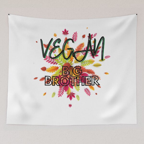 Item preview, Vegan big brother, fall autumn thanksgiving, matching family plant designed and sold by movie-popcorn.