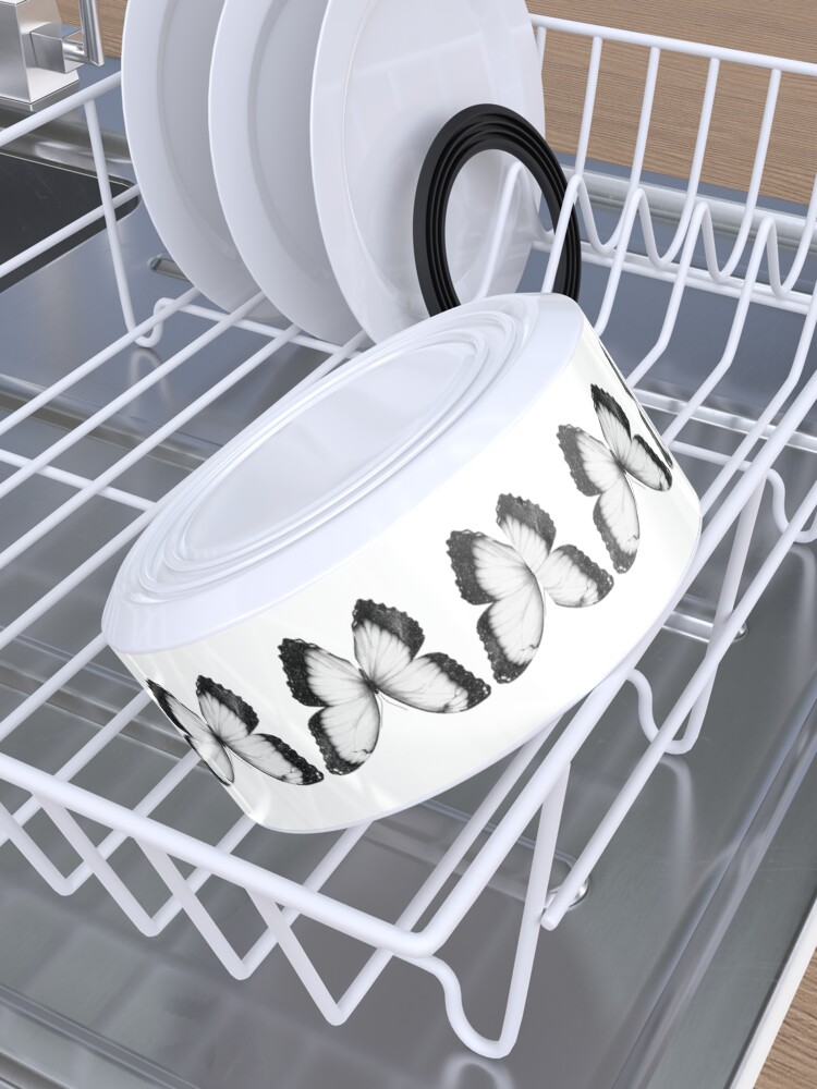 Alternate view of Cosmic Butterfly Pet Bowl