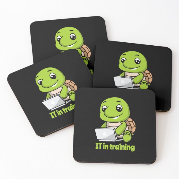 Item preview, Cute Turtle IT Tech Support Funny Educational Design designed and sold by InspiredForever.