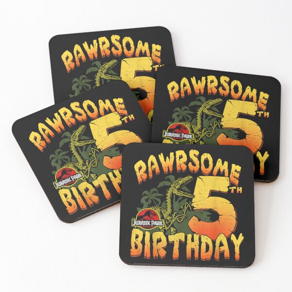 Item preview, Rawrsome 5th Birthday designed and sold by TarynAbbott.