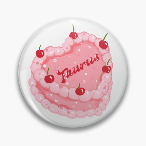 Item preview, taurus cake designed and sold by Glossypop.