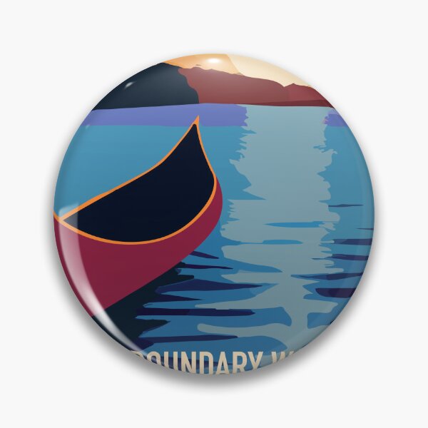 Item preview, Boundary Waters National Park Sticker designed and sold by ArtipactDesign.