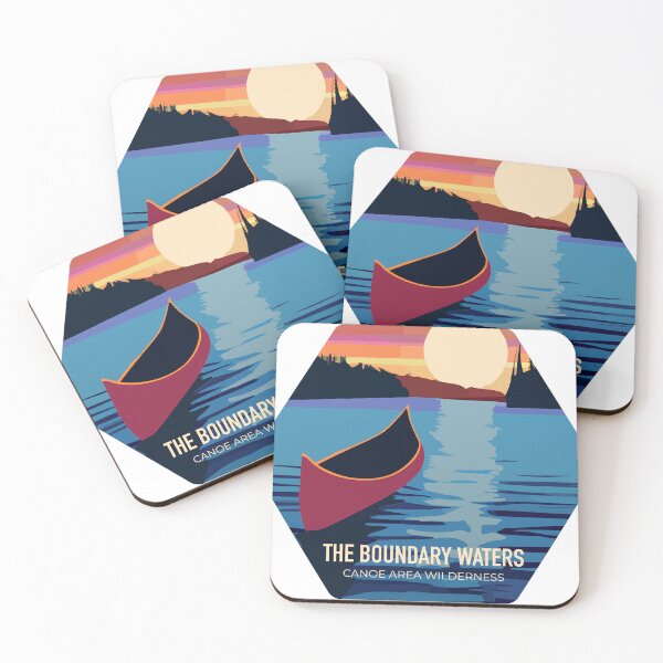 Item preview, Boundary Waters National Park Sticker designed and sold by ArtipactDesign.