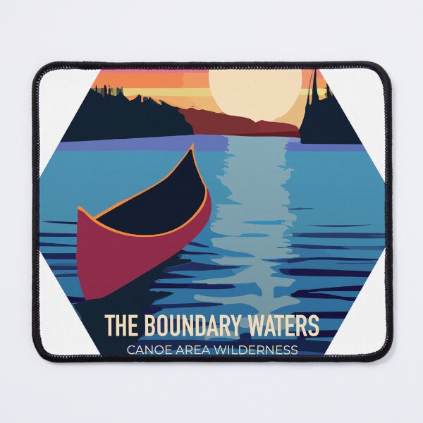 Item preview, Boundary Waters National Park Sticker designed and sold by ArtipactDesign.