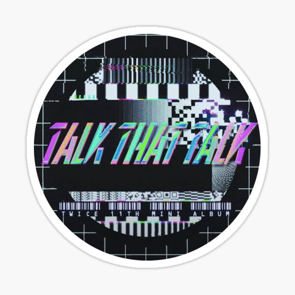 Twice Talk That Talk Between 1and2 Sticker For Sale By Xenocene Redbubble