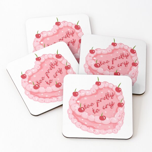 Item preview, too pretty to cry cake designed and sold by Glossypop.