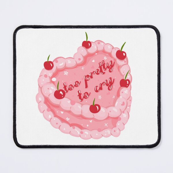 Item preview, too pretty to cry cake designed and sold by Glossypop.