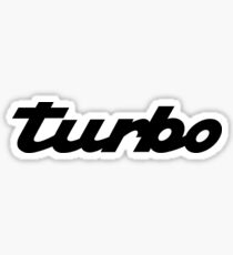 Porsche Turbo Sticker