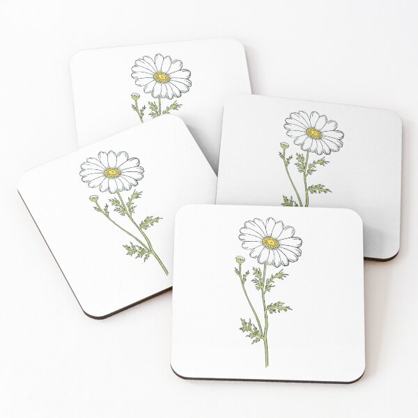 Item preview, White Daisy Birth Month Flower  designed and sold by Digi Artworks Store.