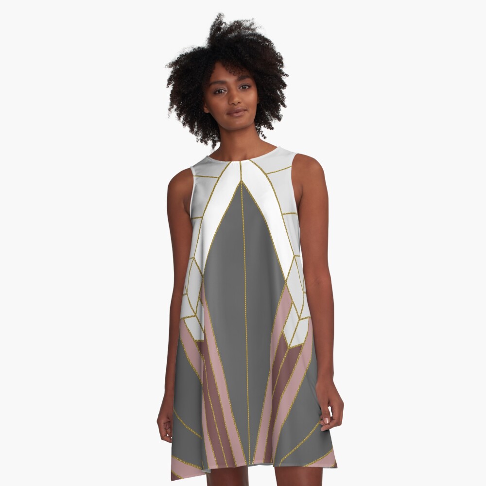 ART DECO G1 A-Line Dress