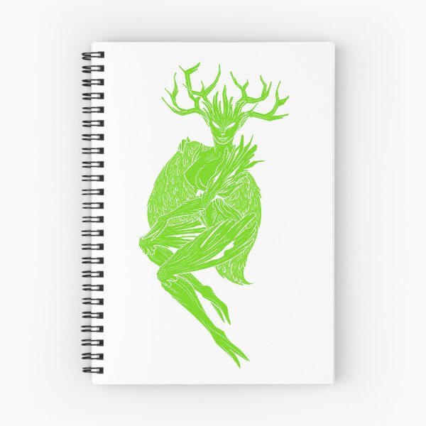 Item preview, Wood Sprite Pinup - Transparent Green designed and sold by Chris Kirkby.