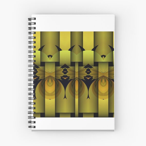 Item preview, Yellow Abstract Triptych  designed and sold by CurvilinearArt.