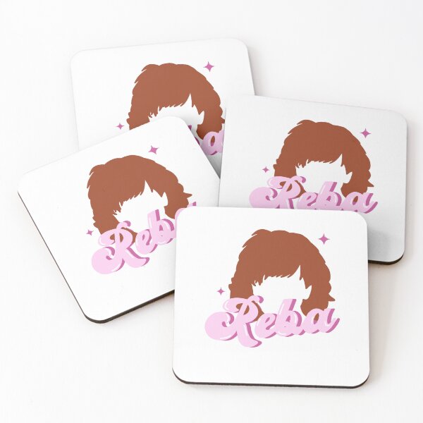 Item preview, reba hair cartoon portrait designed and sold by designsbyjuls.