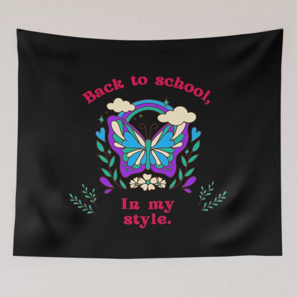 Item preview, Back To School In My Style Illustrated Digital Design designed and sold by mangaworldart.