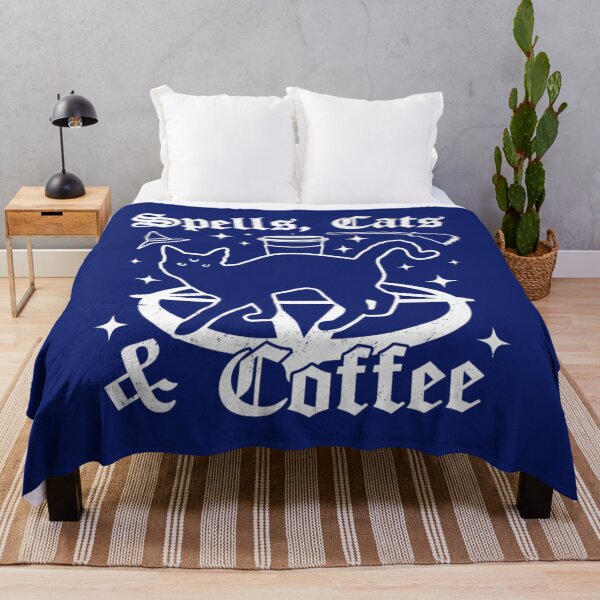 Item preview, Spells Cats And Coffee Gothic Pastel Goth Cat Lover Witch designed and sold by BigSize.