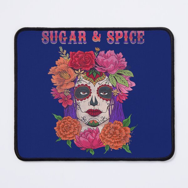 Item preview, Spice Flower Floral Sugar Bone Souls Day Muertos Day Dead designed and sold by BigSize.