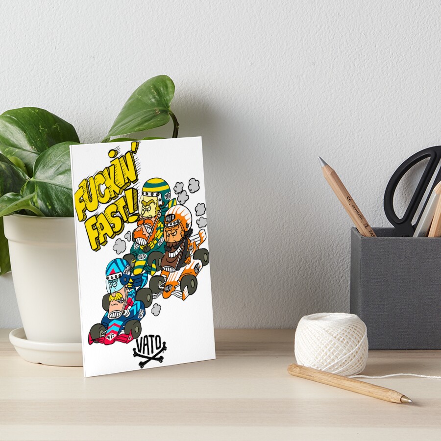 Item preview, Art Board Print designed and sold by VatoStuff.
