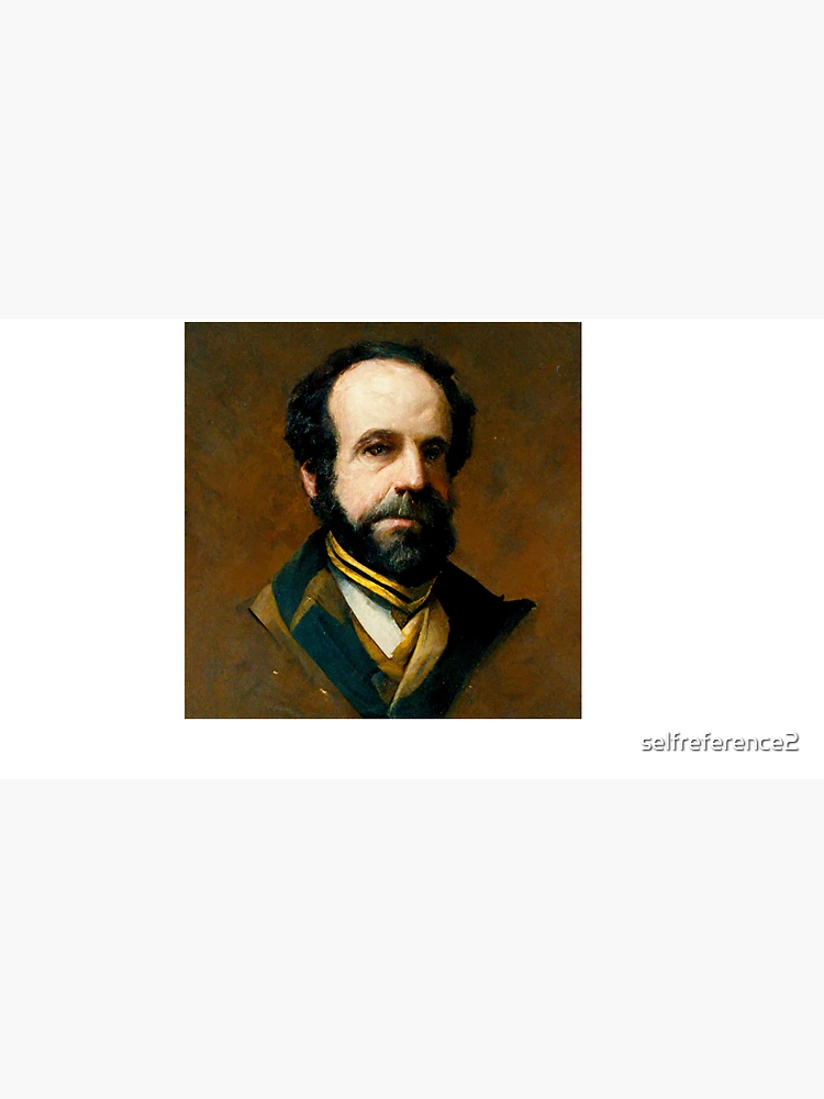 Thumbnail 3 of 3, Cap, Henry George Portrait designed and sold by selfreference2.