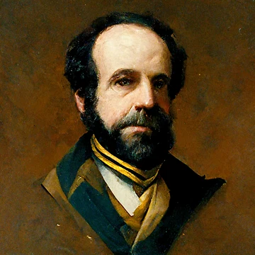 Artwork thumbnail, Henry George Portrait by selfreference2