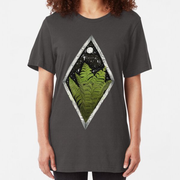Ferns and the Moon Slim Fit T-Shirt