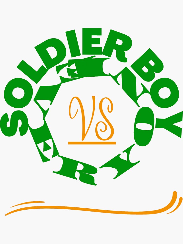 " Soldier Boy vs Everyone Essential TShirt" Sticker for Sale by
