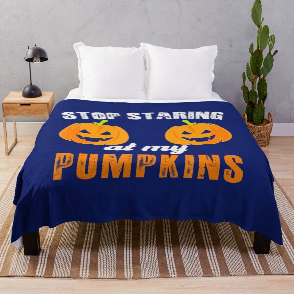 Item preview, Stop Staring At My Pumpkins Halloween Pumpkin designed and sold by BigSize.