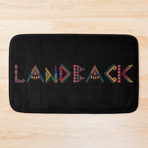 Item preview, Landback in Colourful Geometric Pattern - Native America American Heritage Month, designed and sold by LoveSeasonz.