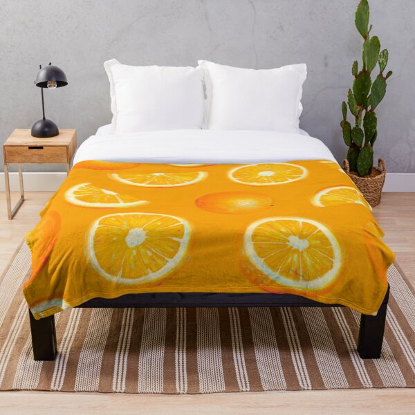 Item preview, Zesty Summer Orange Citrus Pattern designed and sold by ECMazurDesign.