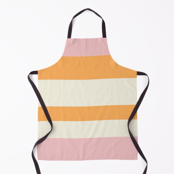 Item preview, Summer Vibes Happy Stripes in Pink Orange and White designed and sold by ECMazurDesign.