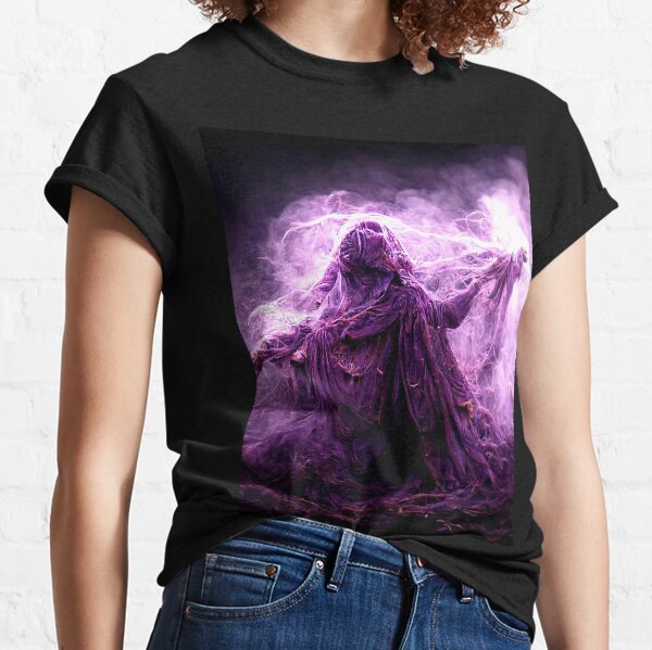 Item preview, Possessed Goddess Whirling Purple Midjourney designed and sold by AICustomArt ⭐⭐⭐⭐⭐.