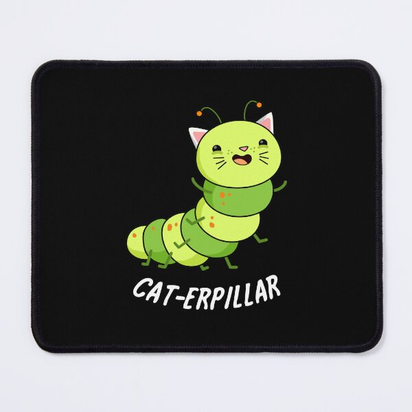 Item preview, Cat-erpillar Funny Caterpillar Puns (Dark BG) designed and sold by punnybone.