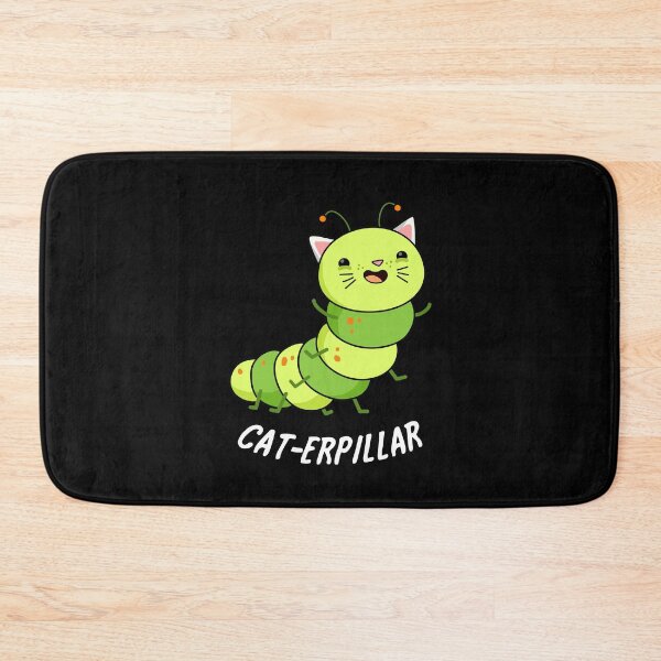 Item preview, Cat-erpillar Funny Caterpillar Puns (Dark BG) designed and sold by punnybone.