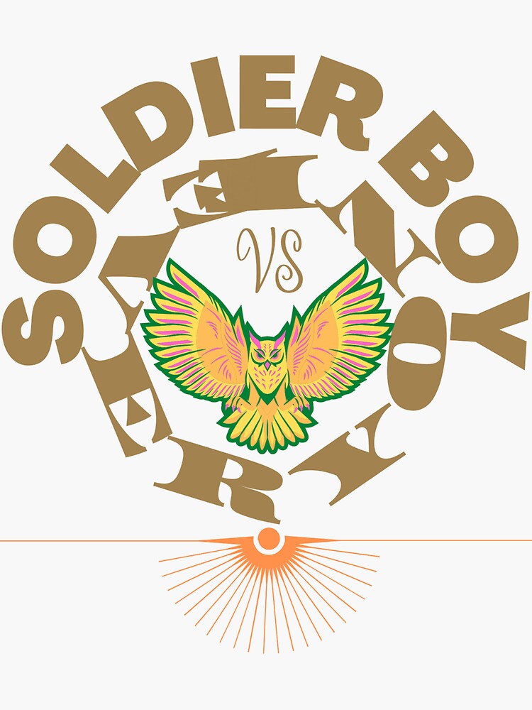 " Soldier Boy vs Everyone Essential TShirt" Sticker for Sale by