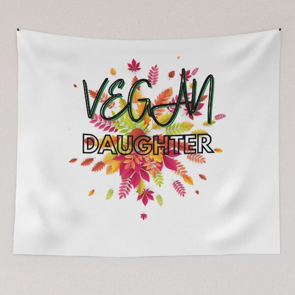 Item preview, Vegan daughter, fall autumn thanksgiving, matching family plant designed and sold by movie-popcorn.