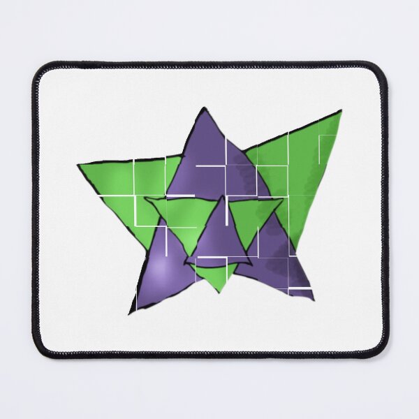 Item preview, Chopped up star tile art  designed and sold by Coffeemerc117.