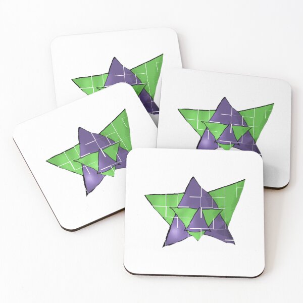 Item preview, Chopped up star tile art  designed and sold by Coffeemerc117.