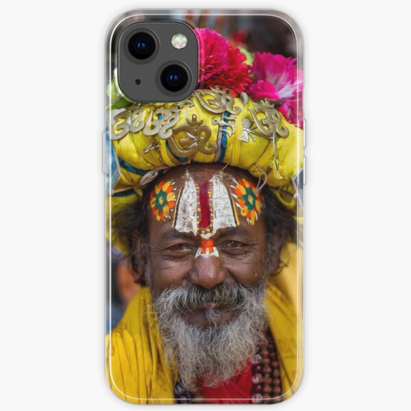 A Sadhu in Kathmandu iPhone Soft Case