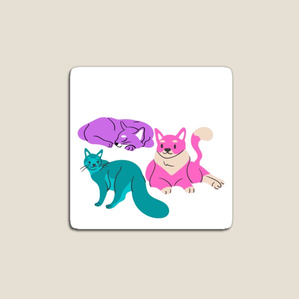 Aperçu de l'œuvre Animaux bisexuels créée et vendue par Jackie's Design Store.