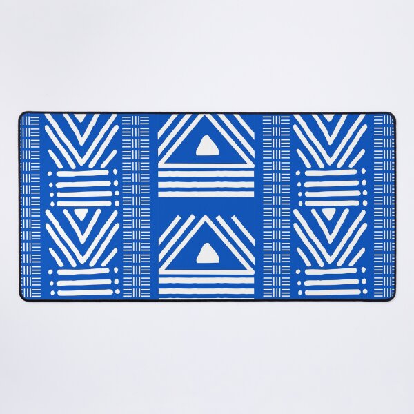 Item preview, Indigo Blue Ethnic Mud Cloth African Design designed and sold by funkyvibes.