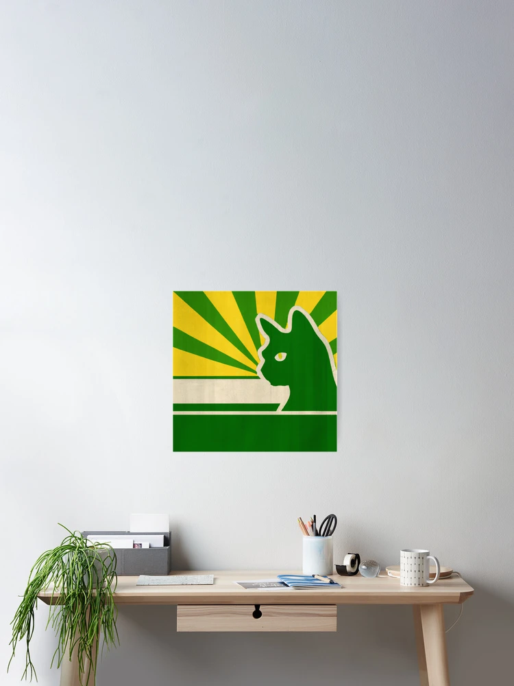 Thumbnail 2 of 3, Poster, Progressive Cat Symbol designed and sold by selfreference2.