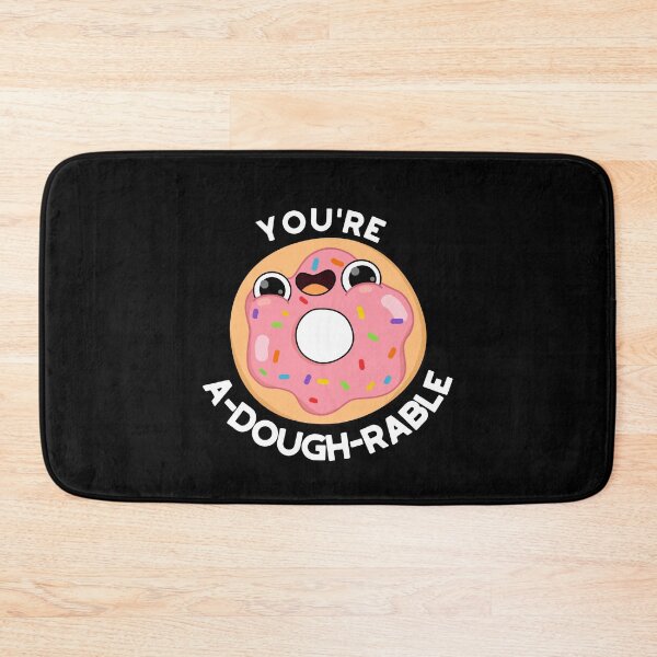 Item preview, You're A-Dough-Rable Funny Donut Puns (Dark BG) designed and sold by punnybone.