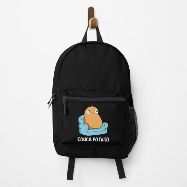 Item preview, Couch Potato Funny Potato Puns (Dark BG) designed and sold by punnybone.